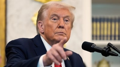 The Chamber previously considered suing the Trump administration over its sweeping tariffs. (AP) The Chamber previously considered suing the Trump administration over its sweeping tariffs. (AP)