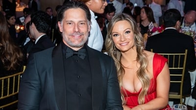 Joe Manganiello and Caitlin O’Connor reportedly met in a hot tub at a party in 2023. (X/@coafkids) Joe Manganiello and Caitlin O’Connor reportedly met in a hot tub at a party in 2023. (X/@coafkids)