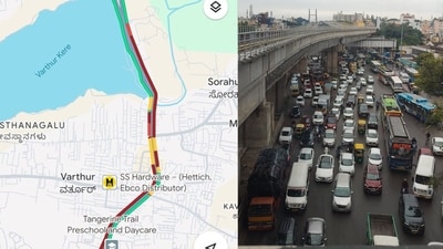 According to the post, children traveling from Whitefield to school on Sarjapur-Varthur Road (14 km) took two hours to reach their destination. According to the post, children traveling from Whitefield to school on Sarjapur-Varthur Road (14 km) took two hours to reach their destination.
