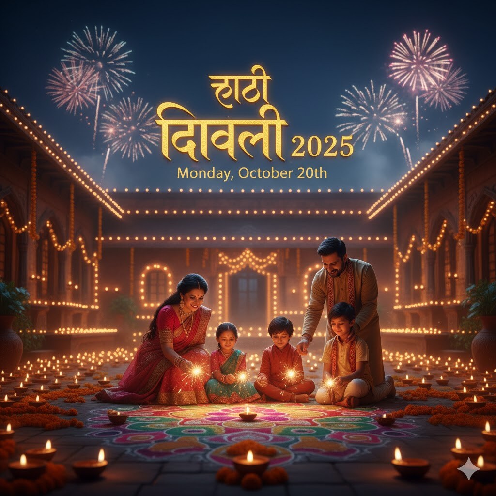 Happy Choti Diwali 2025 (Image generated by Google Gemini) Happy Choti Diwali 2025 (Image generated by Google Gemini)