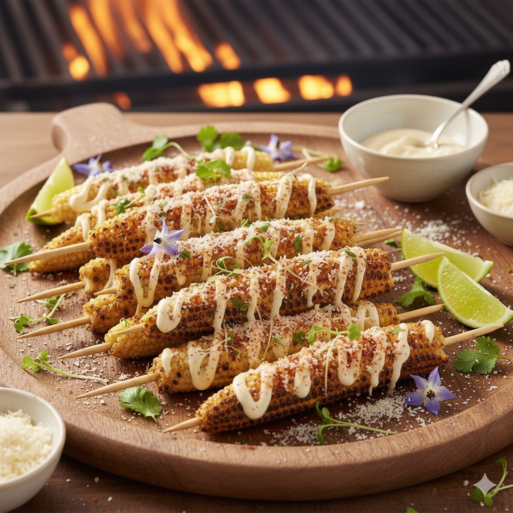The charred flavours of the corn hit the taste buds well. (Picture credit: Gemini AI)