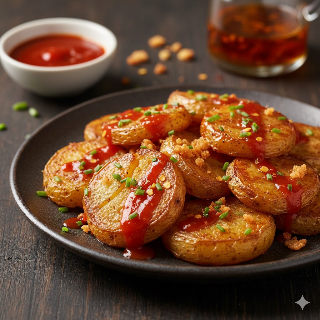 A savoury potato snack. (Picture credit: Gemini AI)