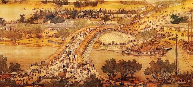 A scroll painting by Zhang Zeduan (1085-1145) depicts the Qingming spring festival in China, believed to date to the 7th century BCE. Today, it is a holiday devoted to honouring the ancestors. (Wikimedia) A scroll painting by Zhang Zeduan (1085-1145) depicts the Qingming spring festival in China, believed to date to the 7th century BCE. Today, it is a holiday devoted to honouring the ancestors. (Wikimedia)