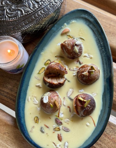 A mouthwatering sweet dish. (Picture credit: Shilpa Kumar)