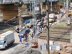 Traffic gridlock and utter chaos at the level crossing has become a regular occurrence, leading to frequent delays in train operations.