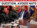 Zelensky gets nervous at reporter's 'USA is tired of foreign war' question Zelensky gets nervous at reporter's 'USA is tired of foreign war' question
