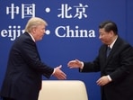 File photo of China's President Xi Jinping with US President Donald Trump. File photo of China's President Xi Jinping with US President Donald Trump.