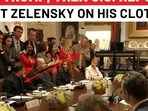 First Trump, then US reporter taunt Zelensky over his clothes at US dinner meet? First Trump, then US reporter taunt Zelensky over his clothes at US dinner meet?