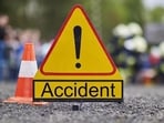 In Etah, two people were killed and four others seriously injured in separate motorcycle collisions on Friday.