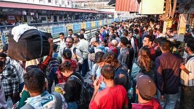 Aurangabad railway station renamed as Chhatrapati Sambhajinagar (Representative image/HT Photo) Aurangabad railway station renamed as Chhatrapati Sambhajinagar (Representative image/HT Photo)