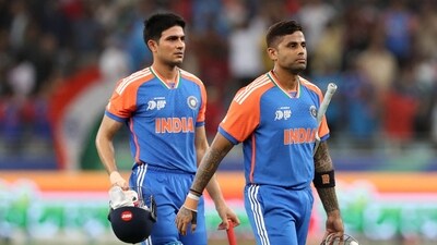 Shubman Gill currently serves as vice captain under Suryakumar Yadav's tenure in India's T20I team. (REUTERS)