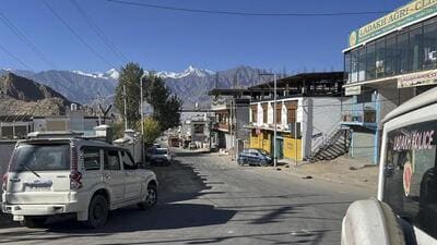 Curfew was imposed in Leh after the September 24 violence that left four people dead and more than 80 injured. Protesters had clashed with police and security forces and indulged in arson. (File photo) Curfew was imposed in Leh after the September 24 violence that left four people dead and more than 80 injured. Protesters had clashed with police and security forces and indulged in arson. (File photo)
