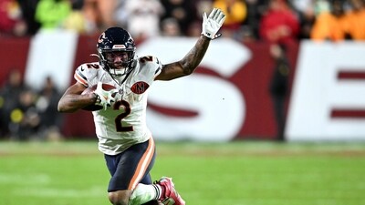 DJ Moore trade rumors: Chicago Bears receiver’s declining role sparks speculation (Getty Images via AFP) DJ Moore trade rumors: Chicago Bears receiver’s declining role sparks speculation (Getty Images via AFP)