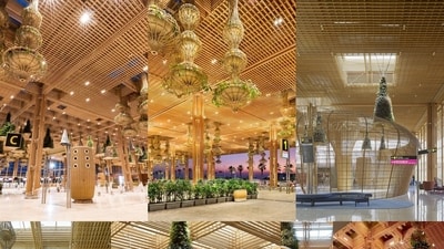 While praised by industrialist Harsh Goenka and MP Tejasvi Surya, some users criticize the Bengaluru airport's contrast with the city's infrastructure challenges. (X) While praised by industrialist Harsh Goenka and MP Tejasvi Surya, some users criticize the Bengaluru airport's contrast with the city's infrastructure challenges. (X)
