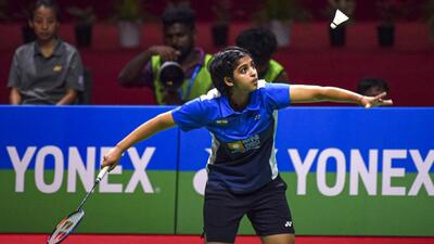 India’s Tanvi Sharma. (PTI) India’s Tanvi Sharma. (PTI)