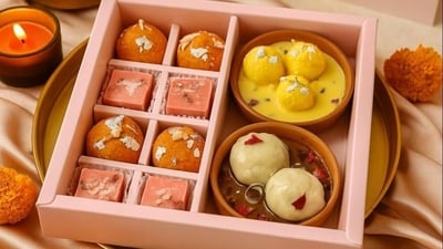 What started with the classic laddoo shape candles has now blossomed into a full-fledged mithai ki dukaan What started with the classic laddoo shape candles has now blossomed into a full-fledged mithai ki dukaan
