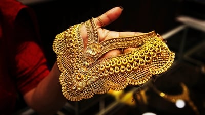 Gold prices have been soaring, making it unaffordable for most people, this Dhanteras. (PTI) Gold prices have been soaring, making it unaffordable for most people, this Dhanteras. (PTI)