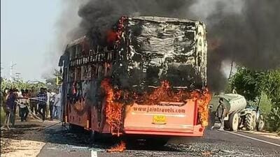 The probe panel found blocked emergency exits and the use of highly flammable materials inside the vehicle. The probe panel found blocked emergency exits and the use of highly flammable materials inside the vehicle.