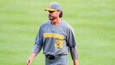 Tony Vitello is reportedly on the verge of joining the SF Giants (X/UnderdogMLB) Tony Vitello is reportedly on the verge of joining the SF Giants (X/UnderdogMLB)