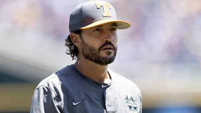 Tony Vitello is reportedly being considered for a coaching job at SF Giants (AP) Tony Vitello is reportedly being considered for a coaching job at SF Giants (AP)