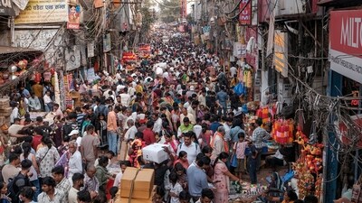 People bought Diwali lights, decor items, diyas, electronics, utensils, jewellery and several other items at Delhi's Sadar Bazar on the occasion of Dhateras.&nbsp;&nbsp; (PTI)