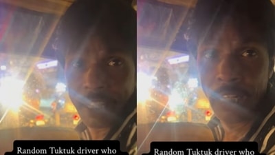 A foreign tourist’s video showed a Jaipur auto driver conversing fluently in French. (Instagram/verbaerebenoit) A foreign tourist’s video showed a Jaipur auto driver conversing fluently in French. (Instagram/verbaerebenoit)