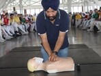 During the Operation Sindoor, Dr Bali said he was involved in relief distribution activities in the Uri area in collaboration with the Gandhi Global Family. (HT Photo)