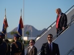 FBI Director Kash Patel announced an investigation into a hunting stand discovered near President Trump's Air Force One landing site in Palm Beach. FBI Director Kash Patel announced an investigation into a hunting stand discovered near President Trump's Air Force One landing site in Palm Beach.