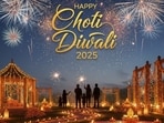 Happy Choti Diwali 2025: Celebrate the auspicious festival of Choti Diwali on October 20 with our specially curated wishes and images. (Image generated via Google Gemini)