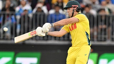 ఆస్ట్రేలియాను గెలిపించిన మిచెల్ మార్ష్ (AFP)