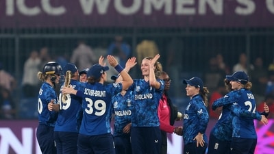 For England, Nat Sciver-Brunt struck twice. (REUTERS)