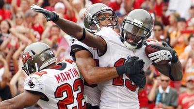 Doug Martin, Mike Williams and Vincent Jackson. (@1deadgame) Doug Martin, Mike Williams and Vincent Jackson. (@1deadgame)