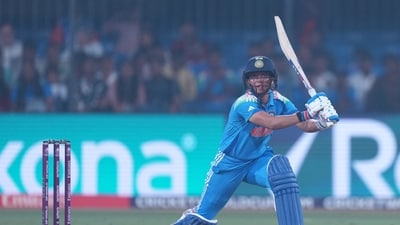 Meanwhile, Harmanpreet Kaur slammed 70 off 70 deliveries. (AP) Meanwhile, Harmanpreet Kaur slammed 70 off 70 deliveries. (AP)