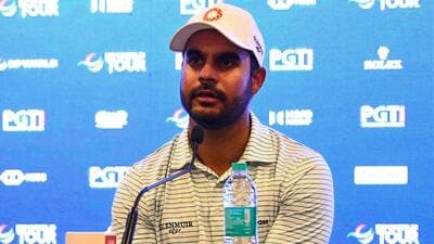 Indian golfer Shubhankar Sharma. (DPWI Championship) Indian golfer Shubhankar Sharma. (DPWI Championship)