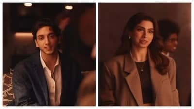 Khushi Kapoor and Vedang Raina shared screen space in Zoya Akhtar’s The Archies, which marked their acting debut.