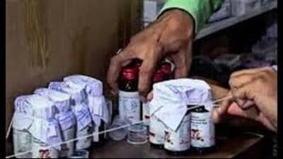 The contraband syrups were reportedly being diverted for substance abuse, a growing concern across the state. (File)