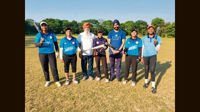 The players were chosen based on their performance in a national tournament held in Maharashtra in September, and are currently attending a training camp at Government Girls Senior Secondary School, Gill in Ludhiana. (HT Photo) The players were chosen based on their performance in a national tournament held in Maharashtra in September, and are currently attending a training camp at Government Girls Senior Secondary School, Gill in Ludhiana. (HT Photo)