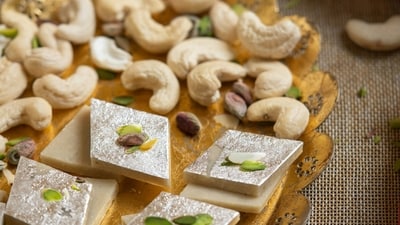 Diwali 2025: From Kaju Katli to Kalakand, these sweet recipes will leave your guests wanting more (Unsplash) Diwali 2025: From Kaju Katli to Kalakand, these sweet recipes will leave your guests wanting more (Unsplash)