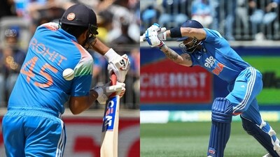 Rohit Sharma and Virat Kohli (AP) Rohit Sharma and Virat Kohli (AP)