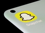 Snapchat app is seen on a smartphone in this illustration.
