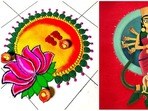 దీపావళి 2025 రంగోలి: ఇంటి అలంకరణ కోసం సులభమైన, క్లిష్టమైన డిజైన్స్(pinterest)