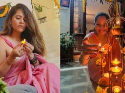 <p>దేశంలో చిన్న పెద్ద తేడా లేకుండా దీపావళి సెలబ్రేషన్స్ చేసుకుంటున్నారు. సామాన్య ప్రజల నుంచి సినీ సెలబ్రిటీల వరకు దివాళి వేడుకలు అంబరాన్ని అంటాయి. ఈ క్రమంలోనే టాలీవుడ్ బ్యూటిఫుల్ నటి, మాజీ యాంకర్ అనసూయ భరద్వాజ్ వెలుగుల పండుగను జరుపుకుంది. </p>