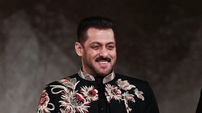 Bollywood actor Salman Khan. (sunil khandare)