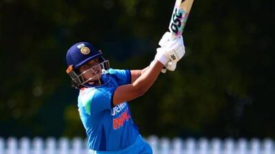 Shafali Verma has been in fine form in domestic cricket. (SHAFALIVERMA/X) Shafali Verma has been in fine form in domestic cricket. (SHAFALIVERMA/X)
