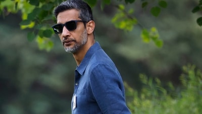 Google CEO Sundar Pichai’s Diwali post has gone viral. (Getty Images via AFP) Google CEO Sundar Pichai’s Diwali post has gone viral. (Getty Images via AFP)
