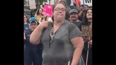 Who is Lucy Martinez and did the Chicago school teacher mock Charlie Kirk's murder at No Kings protest? (that84bullnose/Instagram) Who is Lucy Martinez and did the Chicago school teacher mock Charlie Kirk's murder at No Kings protest? (that84bullnose/Instagram)