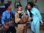 Asrani played a jailor fashioned after Charlie Chaplin and Hitler in Sholay, which starred Dharmendra and Amitabh Bachchan. 