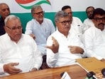 Congress MLA from Rohtak BB Batra addressing a press conference in Rohtak on Tuesday. (Manoj Dhaka/HindustanTimes) Congress MLA from Rohtak BB Batra addressing a press conference in Rohtak on Tuesday. (Manoj Dhaka/HindustanTimes)