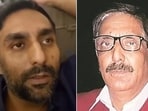 Former Punjab DGP Mohammad Mustafa (right) and his son, Aqil Akhtar. Former Punjab DGP Mohammad Mustafa (right) and his son, Aqil Akhtar.