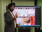 Sirsa said cloud seeding can’t proceed without cloud cover, responding to AAP’s criticism over the BJP government’s unfulfilled pollution-control promise. (RAJ K RAJ /HT PHOTO) Sirsa said cloud seeding can’t proceed without cloud cover, responding to AAP’s criticism over the BJP government’s unfulfilled pollution-control promise. (RAJ K RAJ /HT PHOTO)